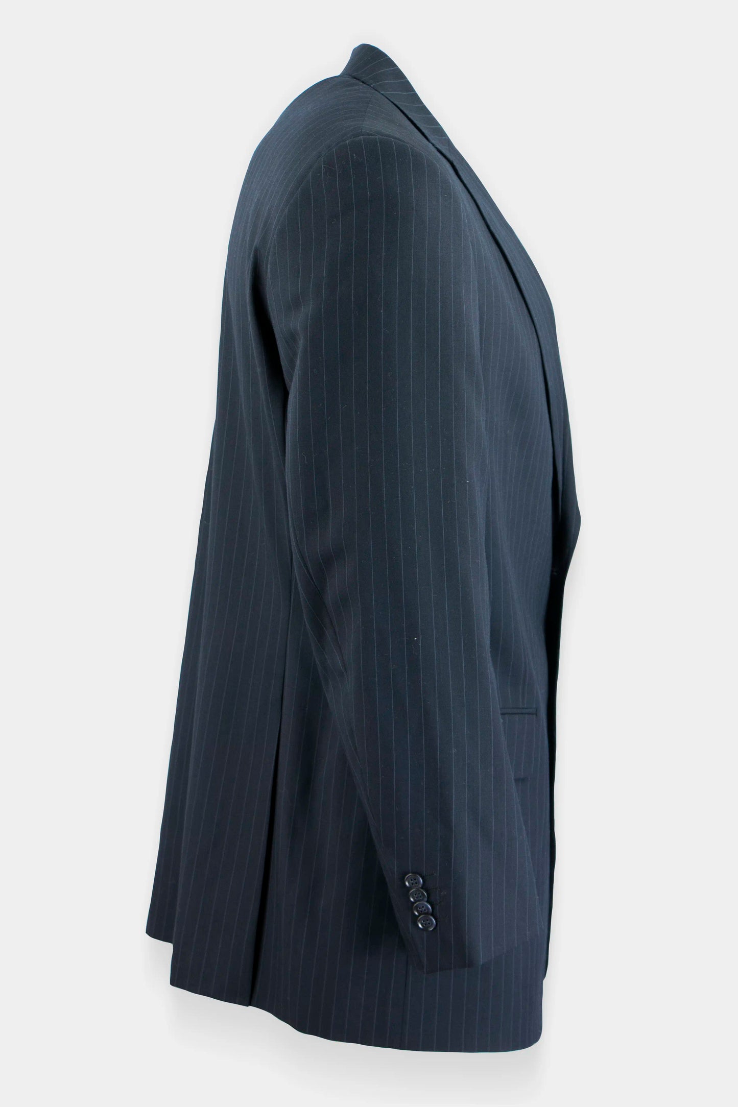 Tailor & Son Blauwe colbert met lichtblauwe strepen