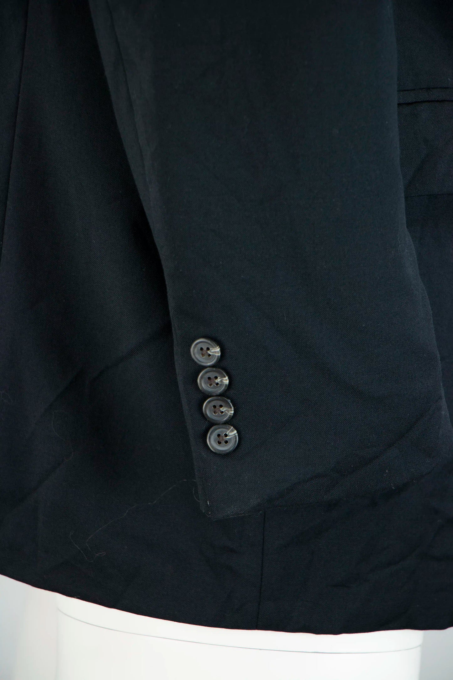 Ralph Lauren Zwarte colbert met donkere knopen