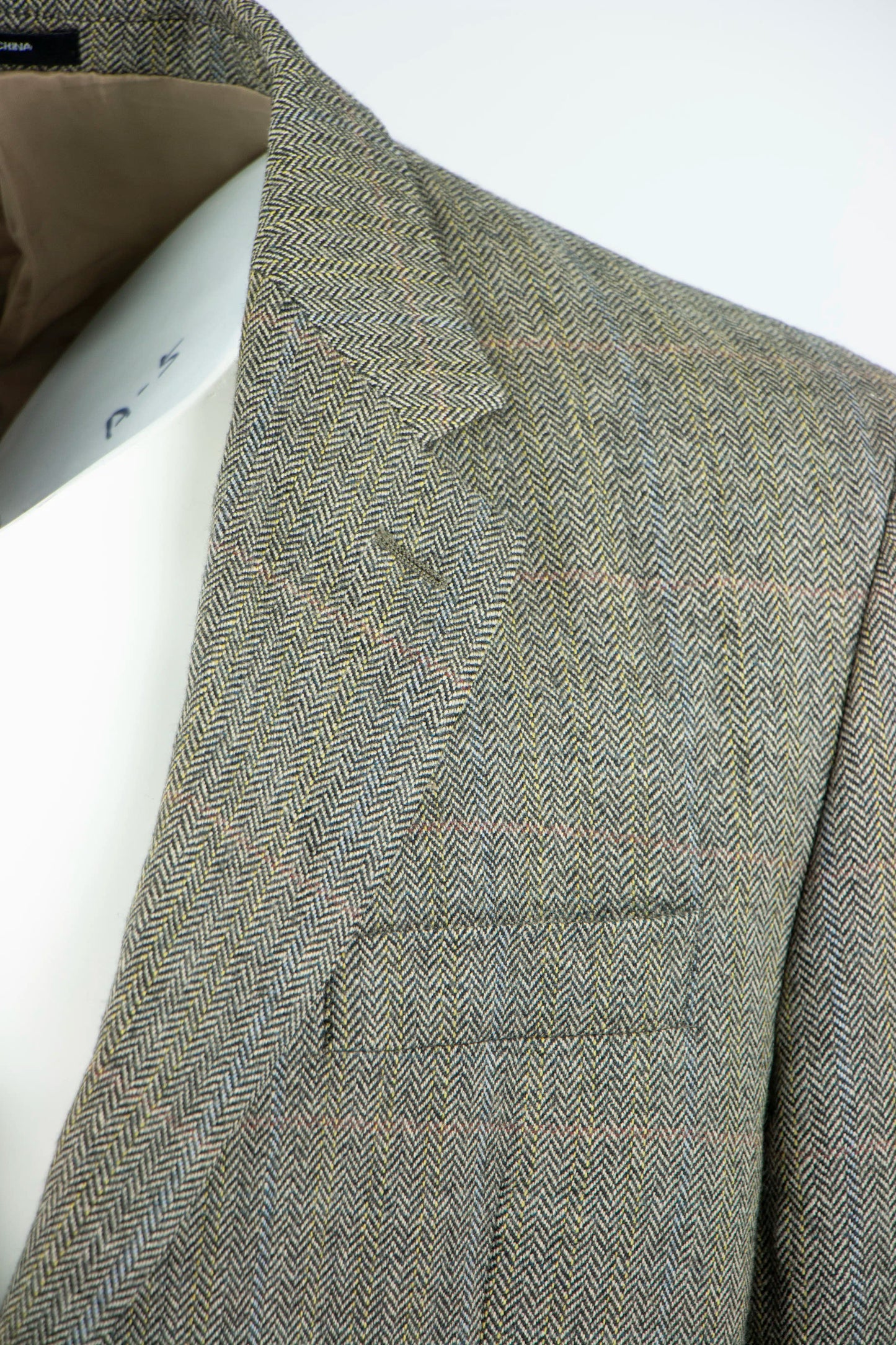 Ralph Lauren Licht beige colbert met patroon
