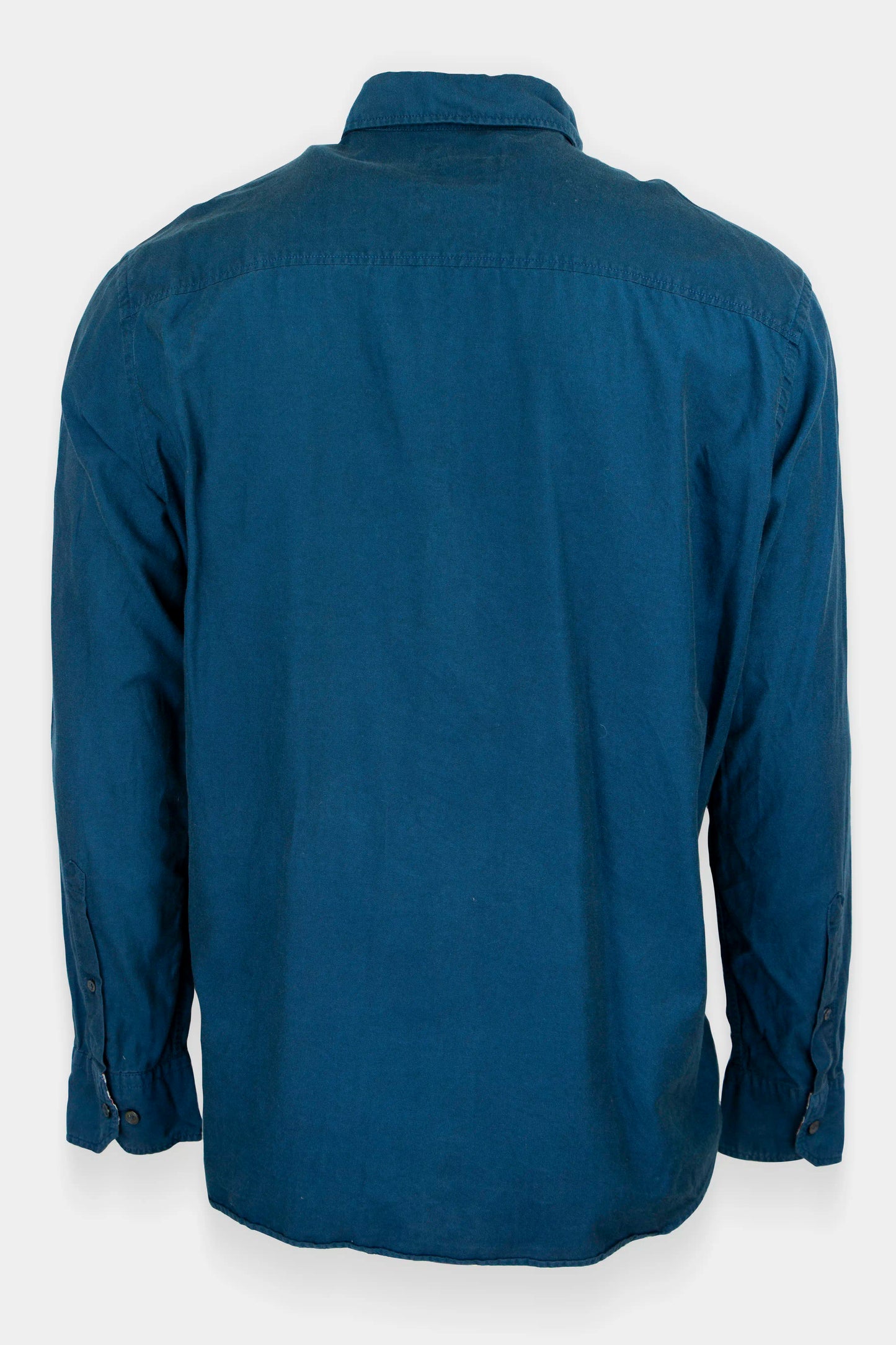 Jupiter overhemd donkerblauw met borstzak