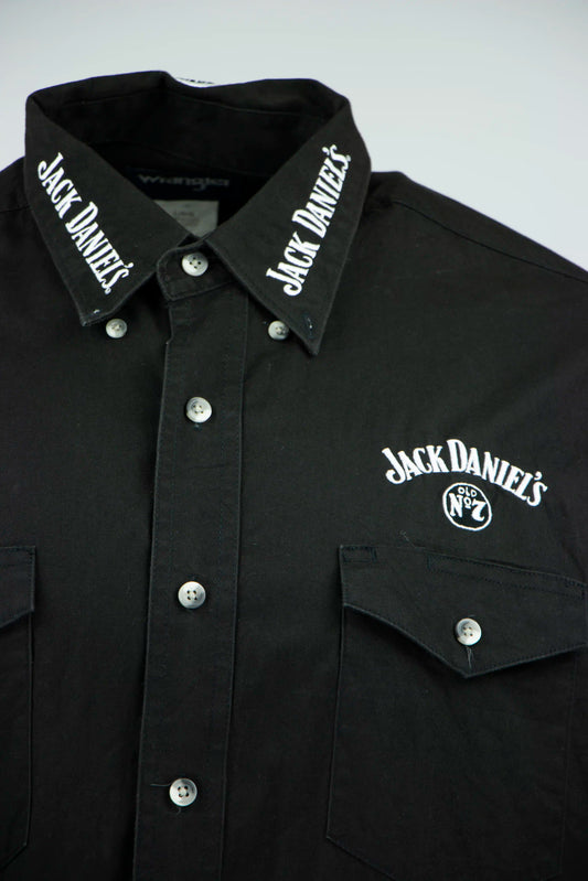 Jack Daniels overhemd zwart
