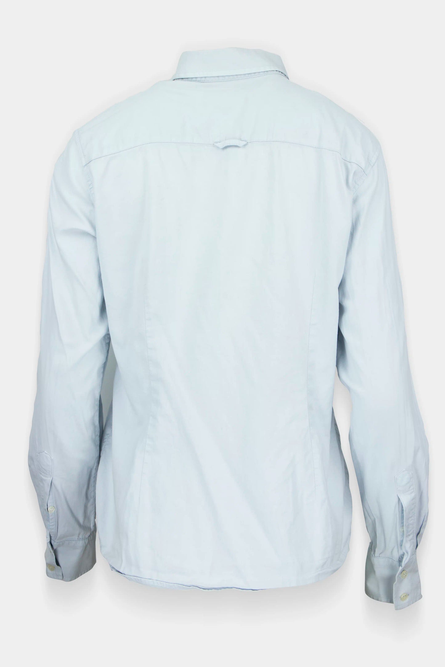 Gant overhemd lichtblauw met logo
