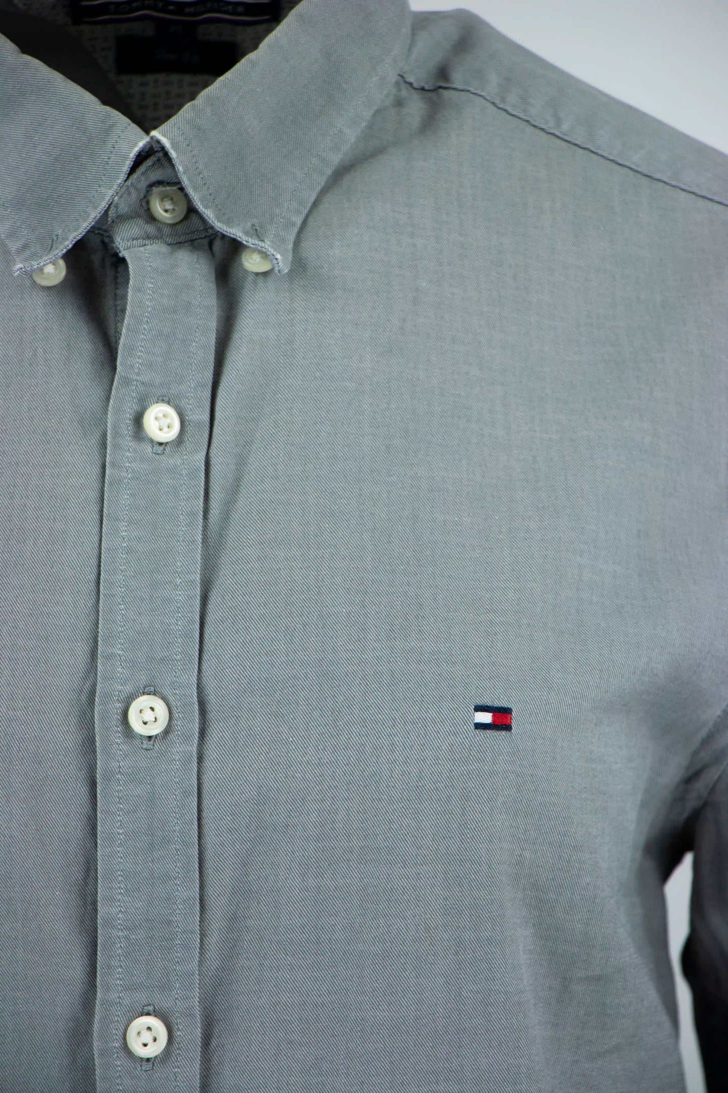 Tommy Hilfiger overhemd grijs