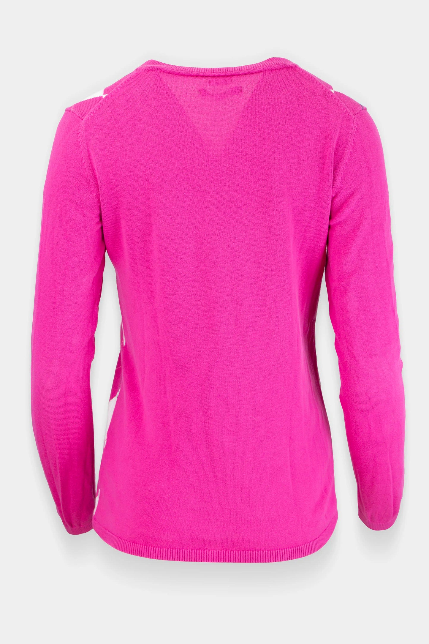 Tommy Hilfiger roze ruiten pullover