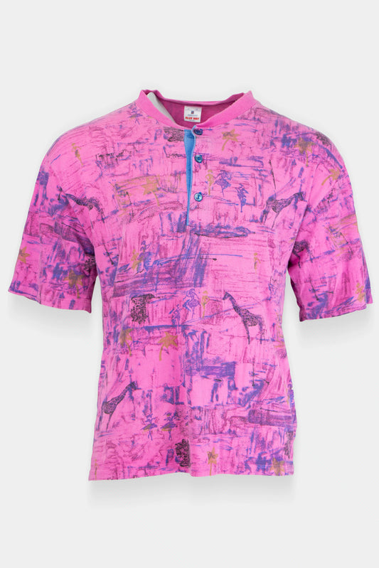Surfer t-shirt roze