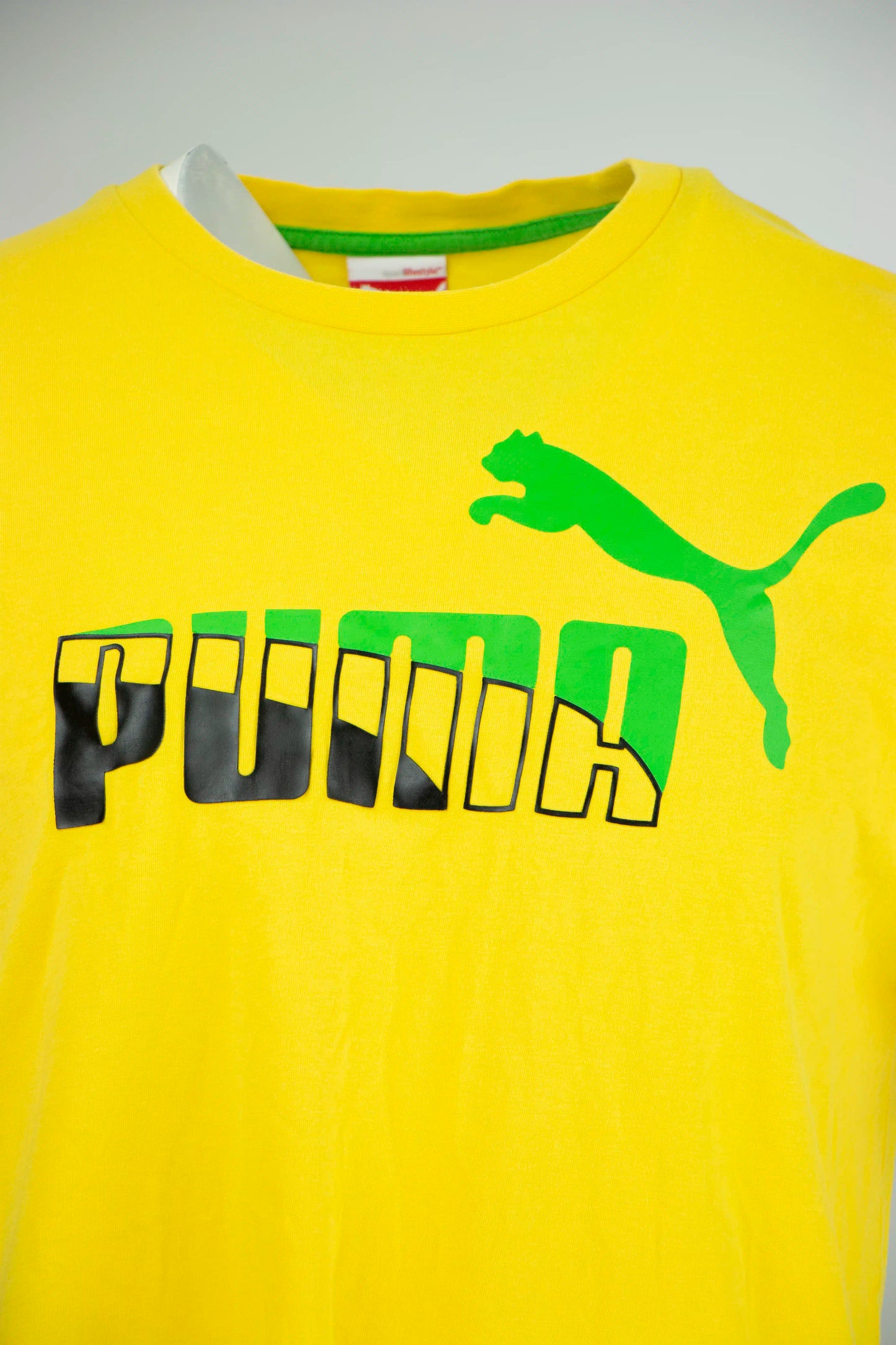 Puma t-shirt geel