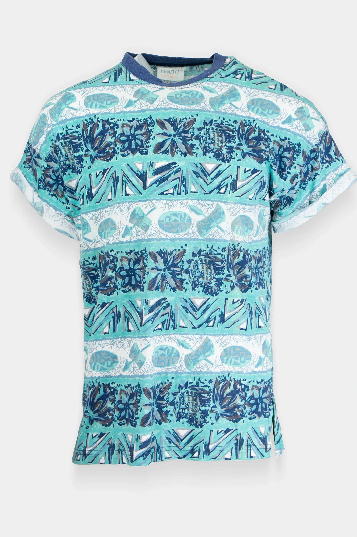 Surfer t-shirt lichtblauw