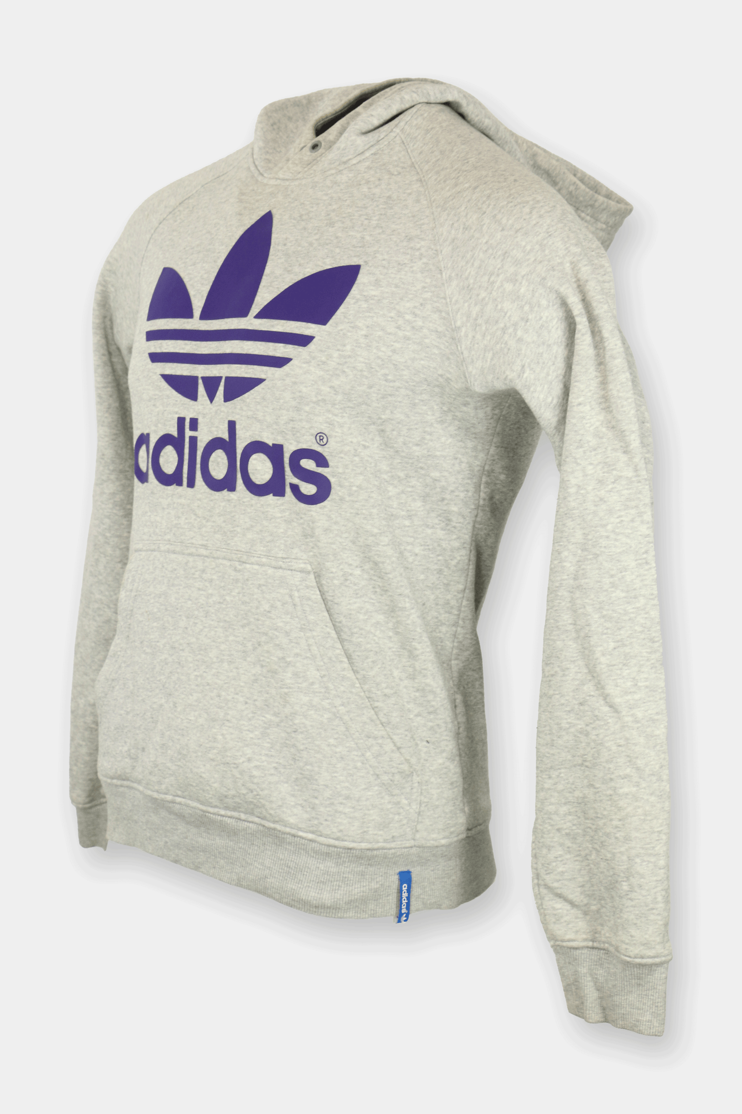 Adidas Hoodie Met Logo grijs