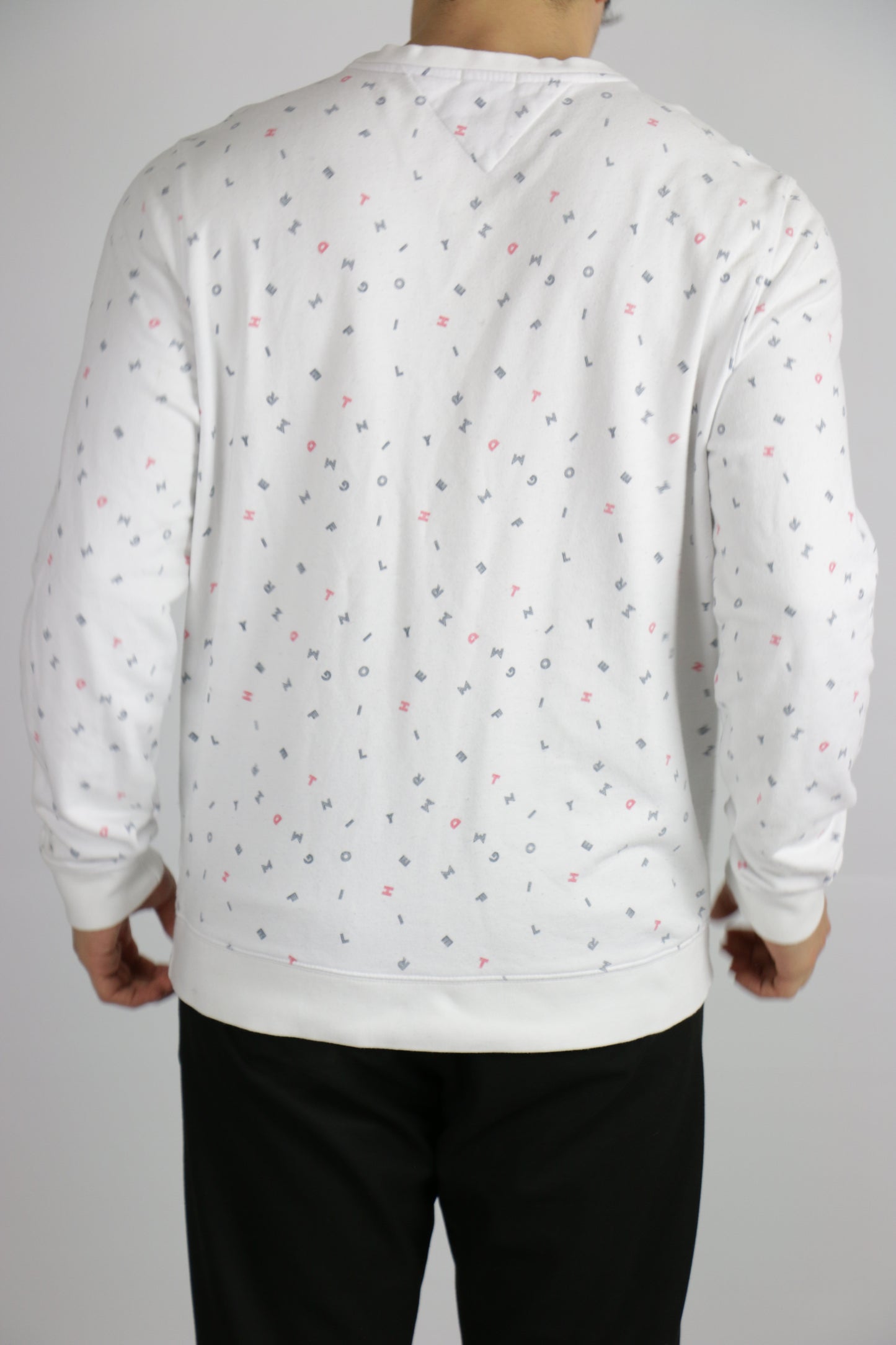 Tommy Hilfiger letter sweater wit