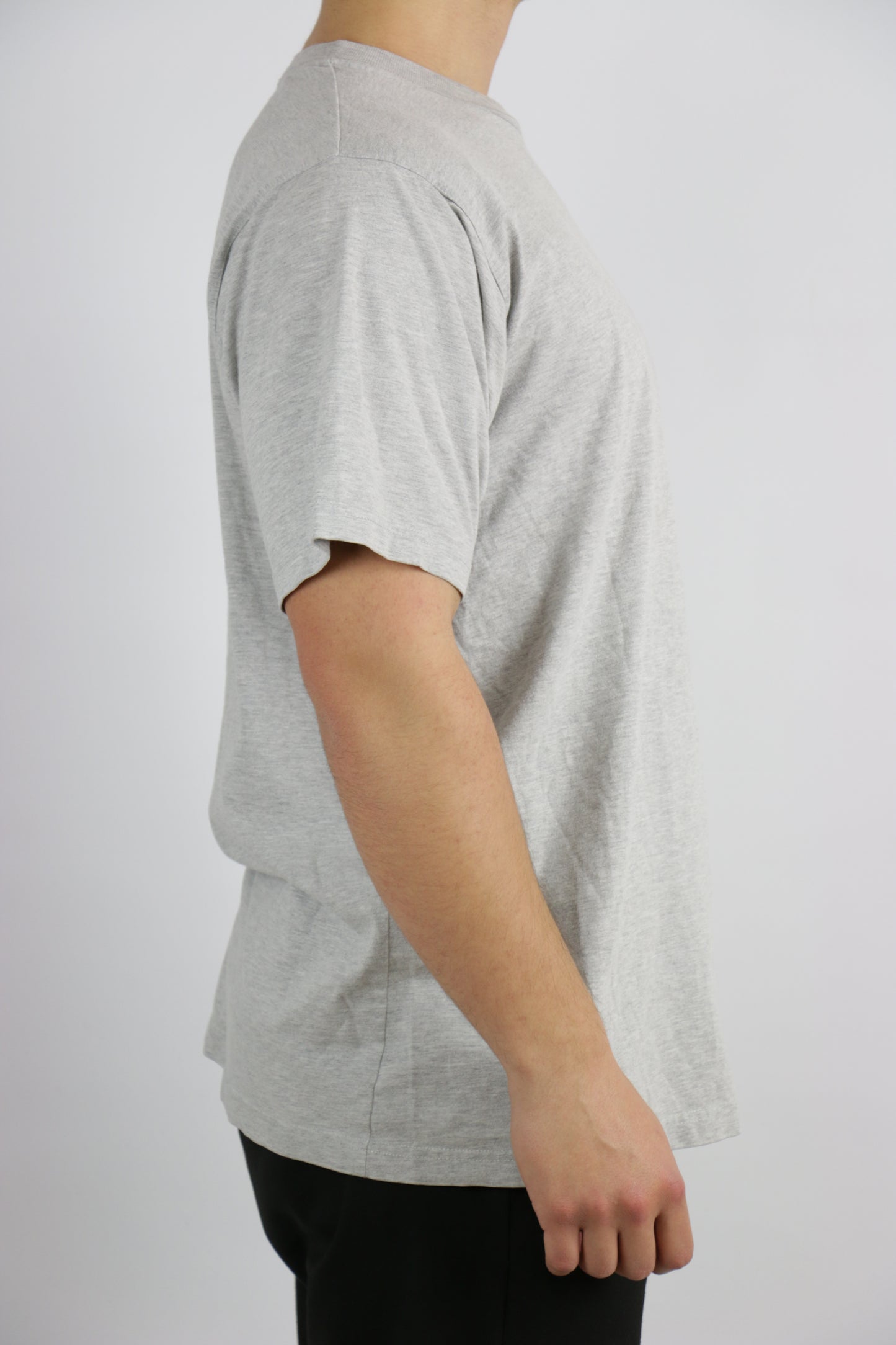 Nike grijze basic t-shirt