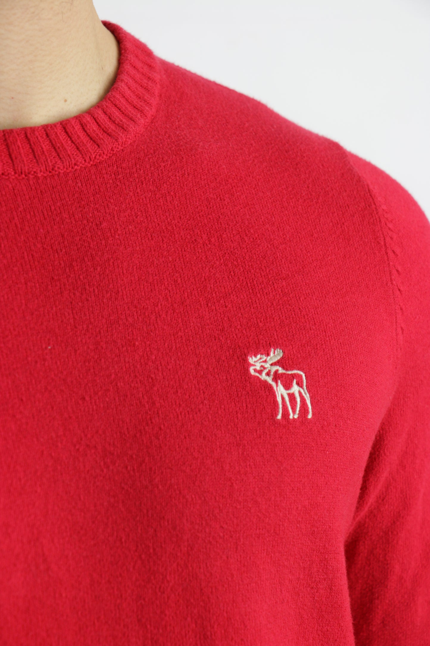 Abercrombie & Fitch sweater rood