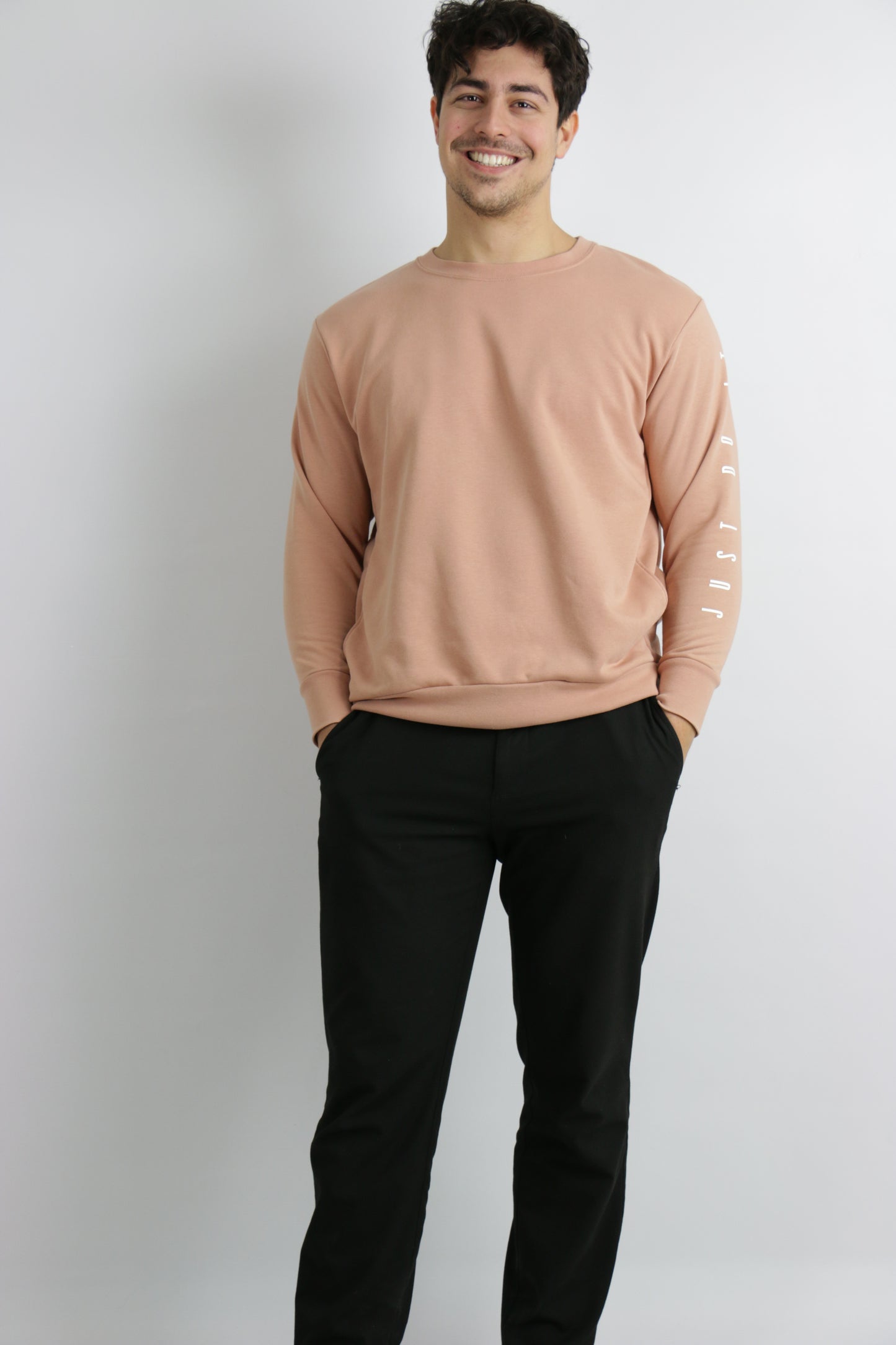 Nike sweater roze