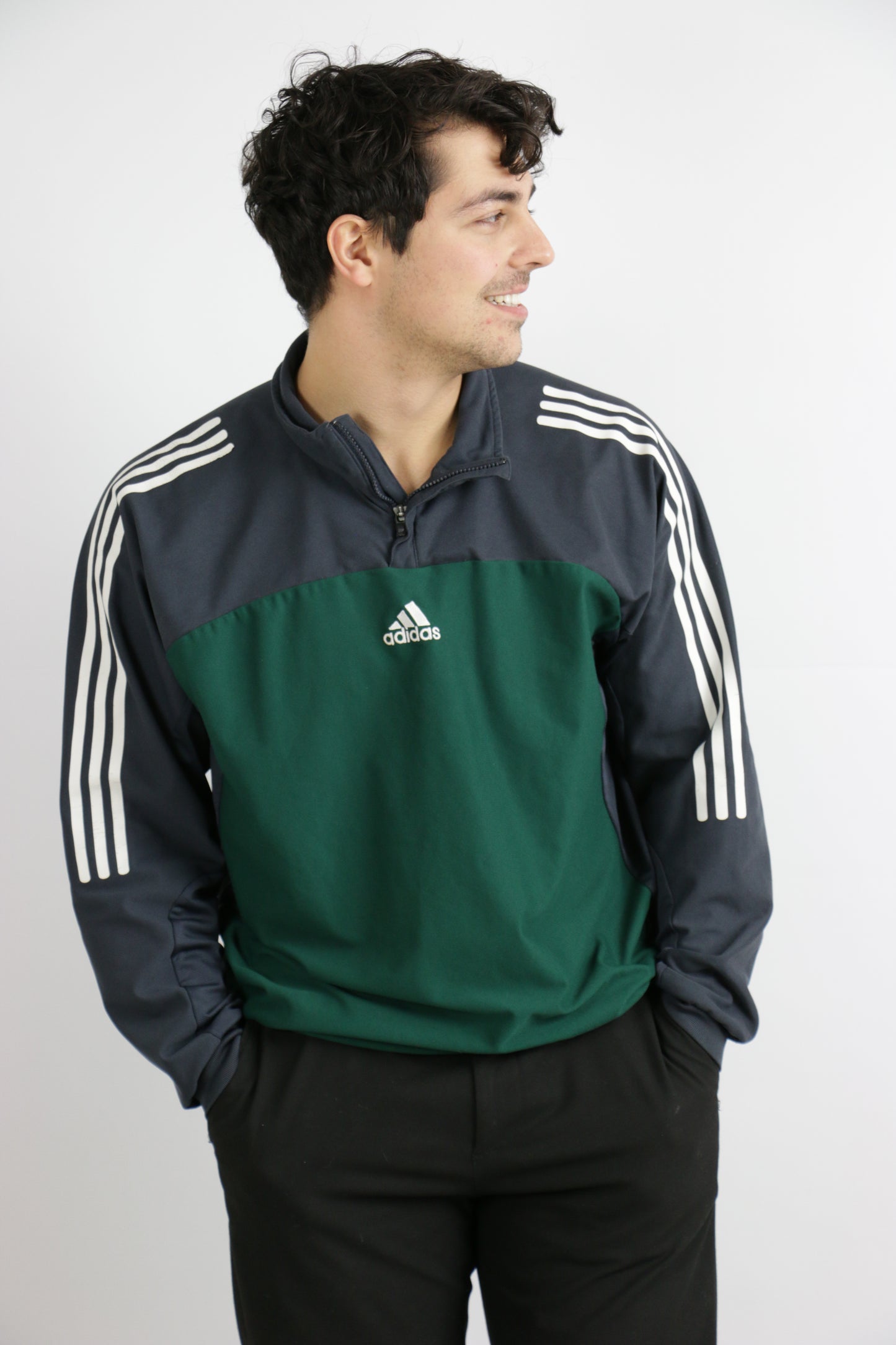 Adidas sweater groen