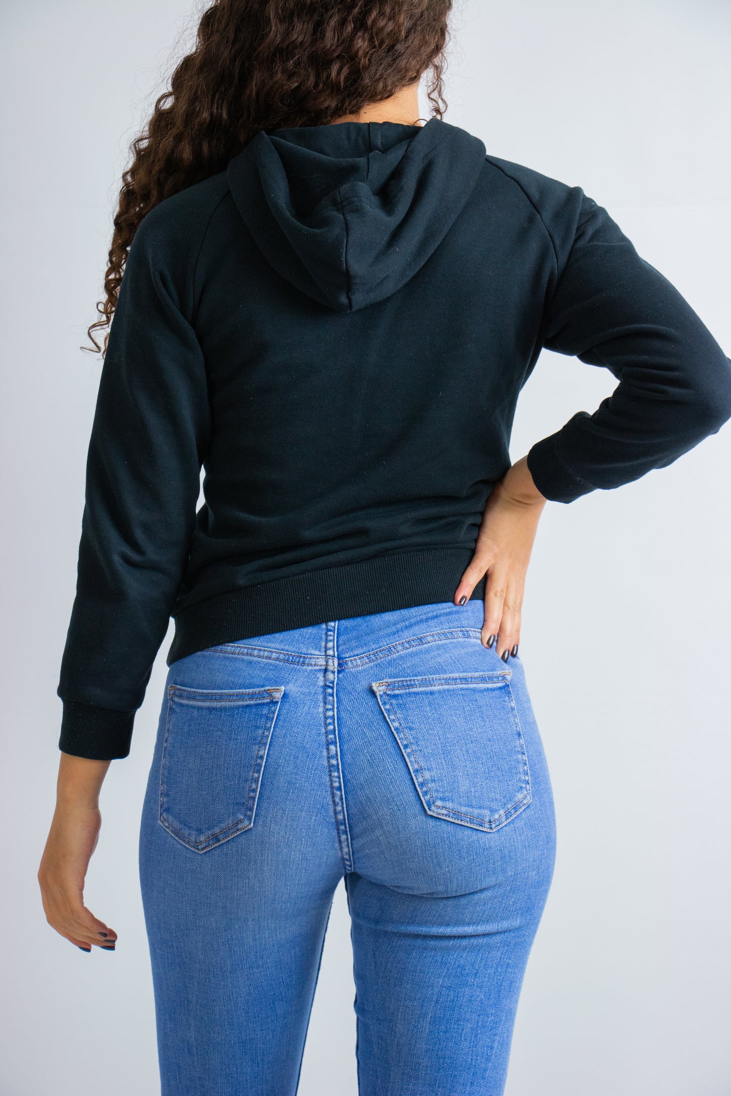 Adidas hoodie basic zwart