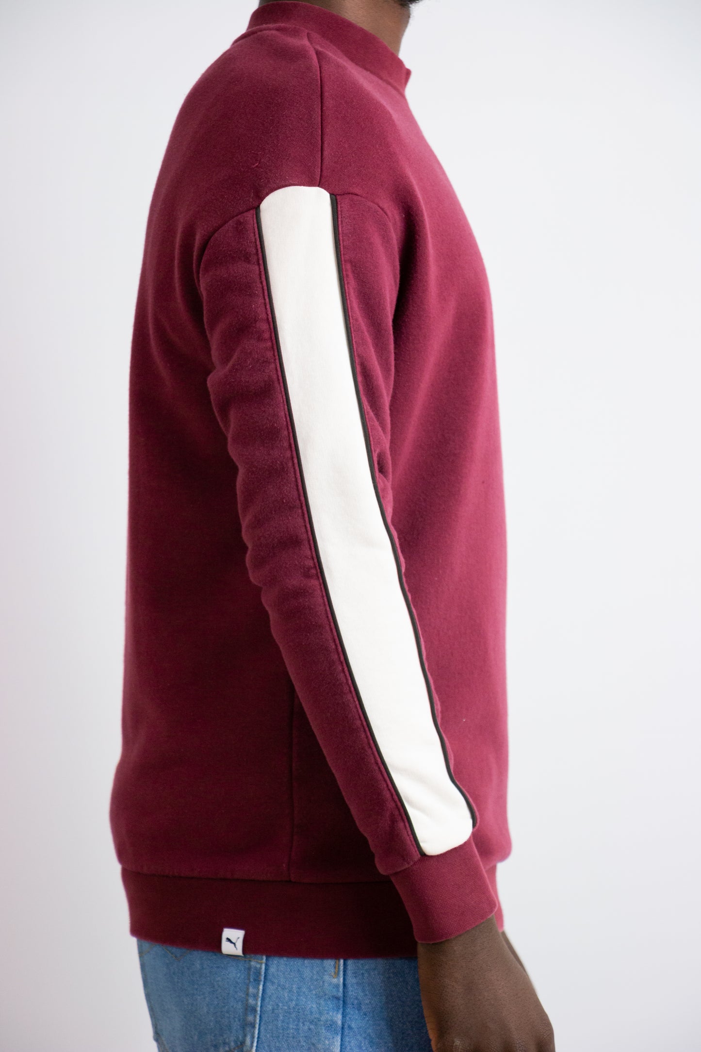 Puma sweater donkerrood