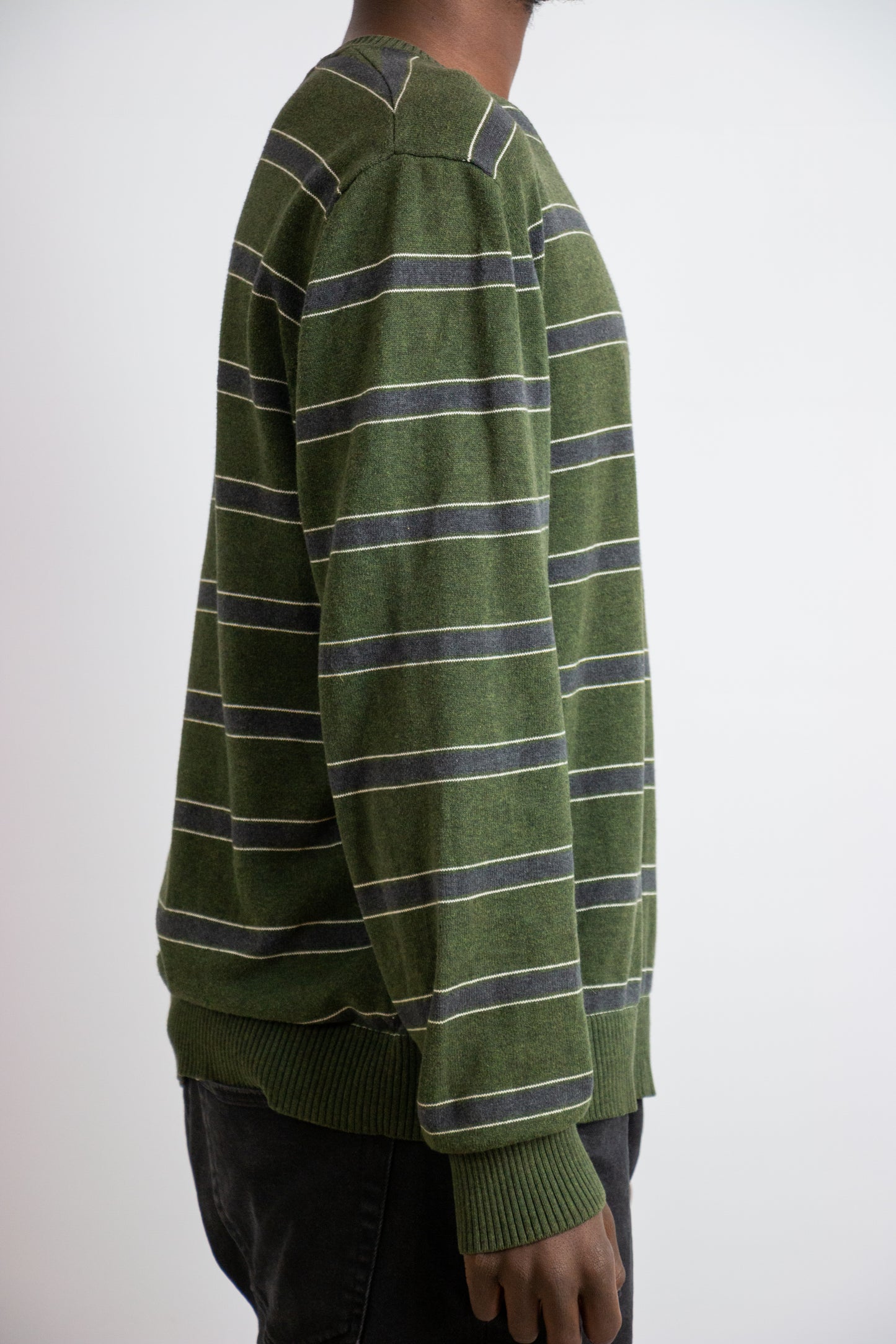 Tommy Hilfiger pullover gestreept groen