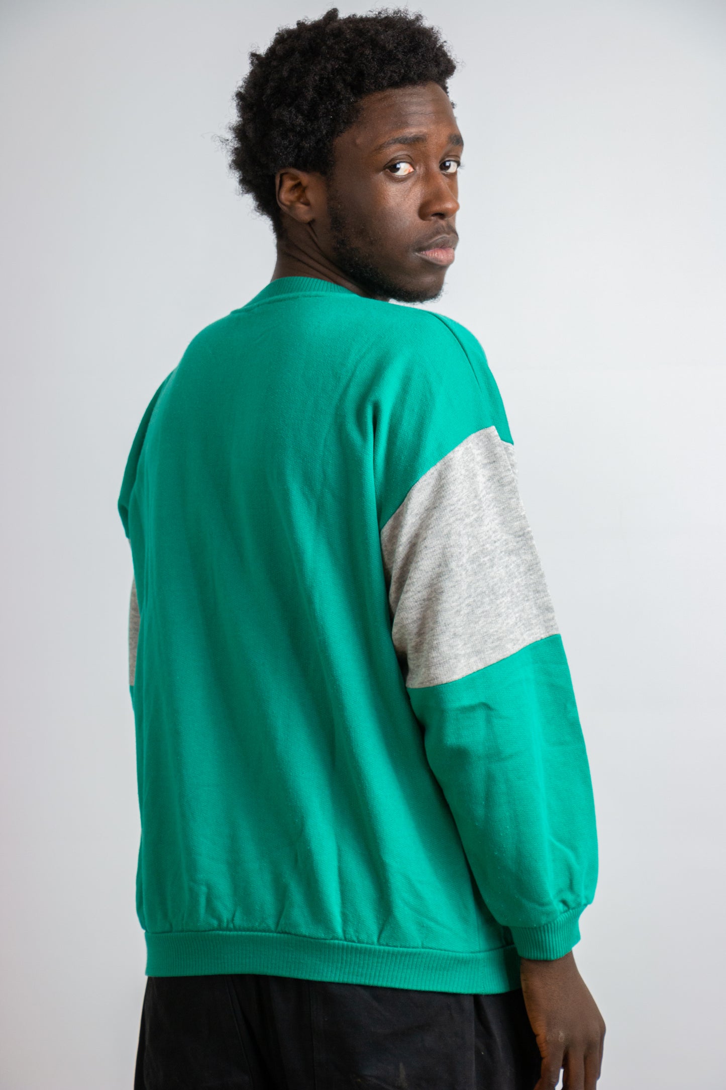 Skater sweater groen