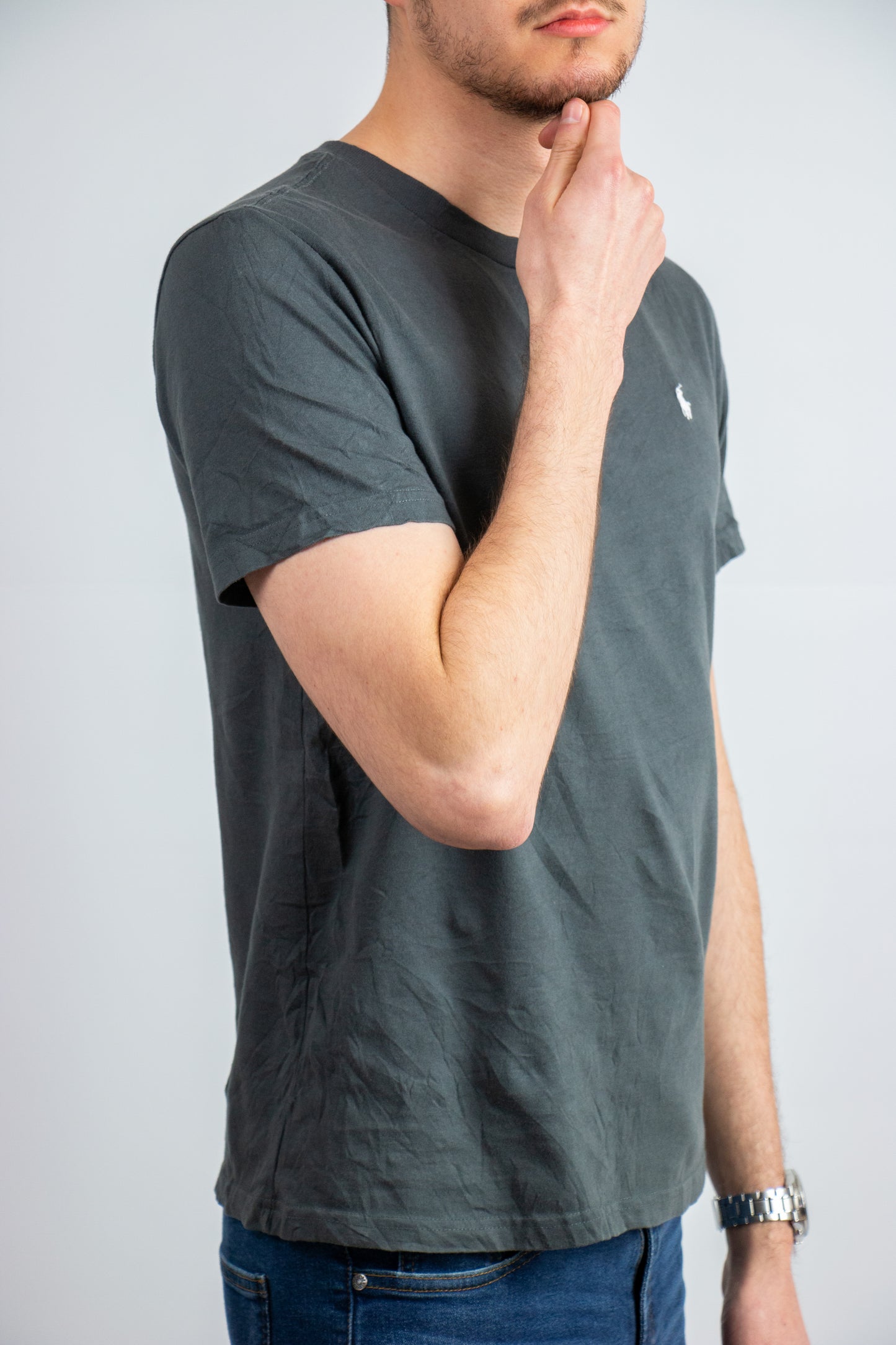 Classic Ralph Lauren t-shirt grijs