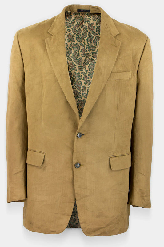 Ralph Lauren Bruine colbert met patroon aan binnenkant