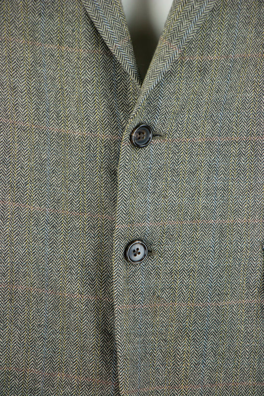 Ralph Lauren Licht beige colbert met patroon