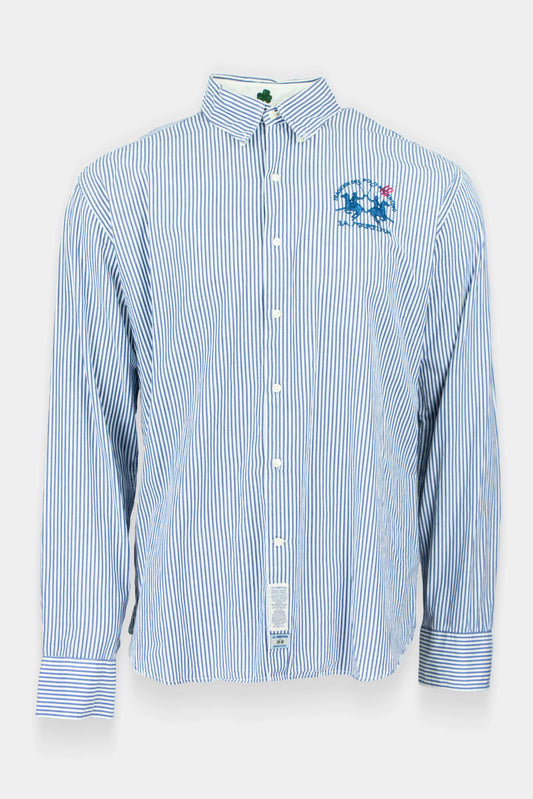 La Martina overhemd blauw