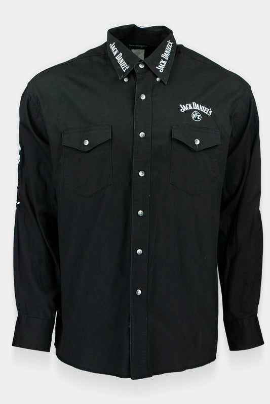 Jack Daniels overhemd zwart