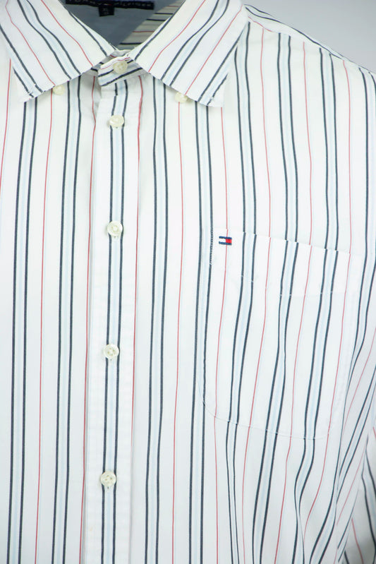 Tommy Hilfiger gestreepte overhemd