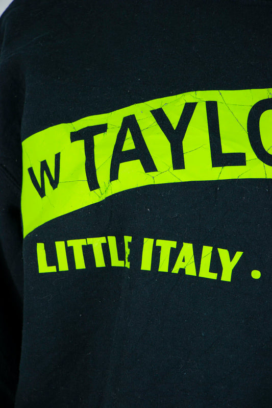 Little Italy sweater zwart