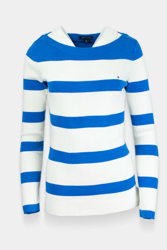 Tommy Hilfiger sweater blauw gestreept
