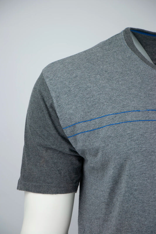 Vintage t-shirt grijs