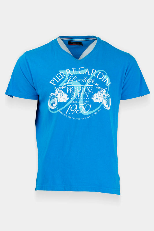Pierre Cardin t-shirt blauw