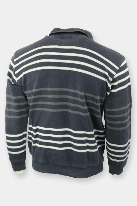 Pierre Cardin sweater met blauwe en witte strepen