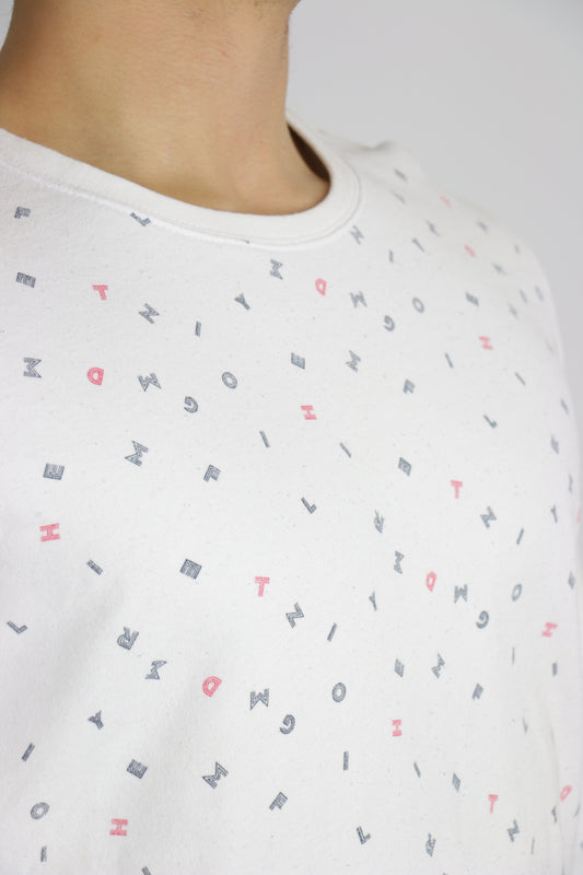 Tommy Hilfiger letter sweater wit