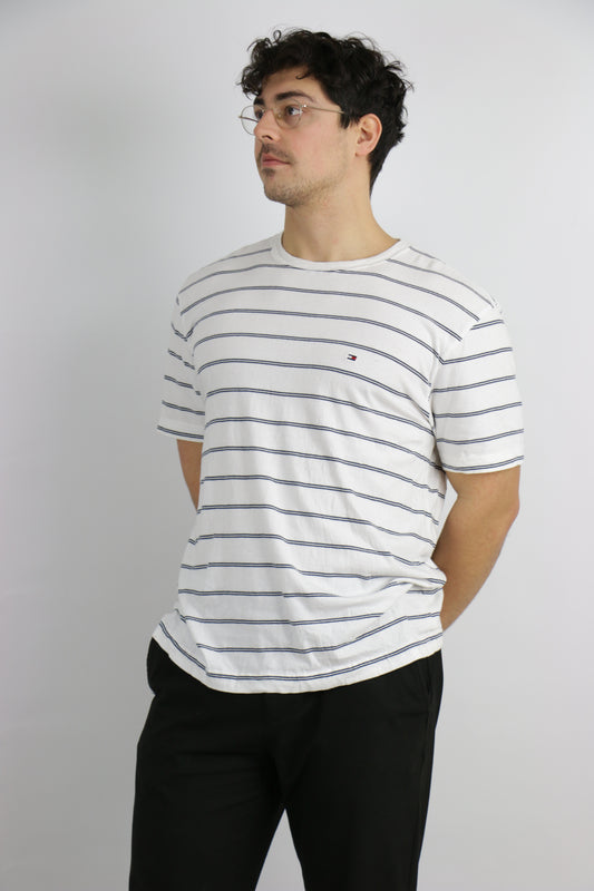 Tommy Hilfiger t-shirt gestreept wit