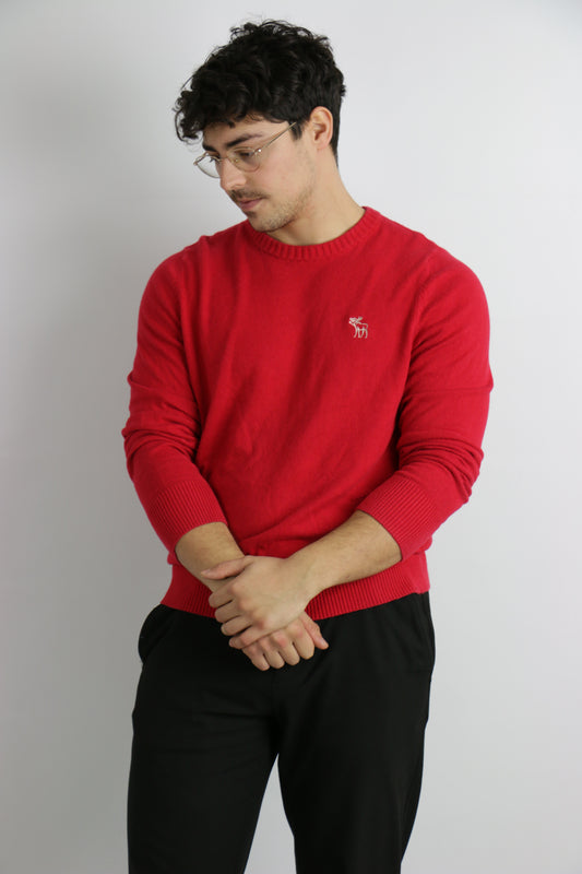 Abercrombie & Fitch sweater rood