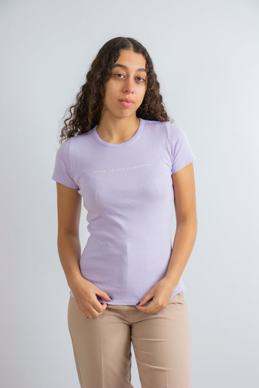 United colors of Benetton t-shirt lila