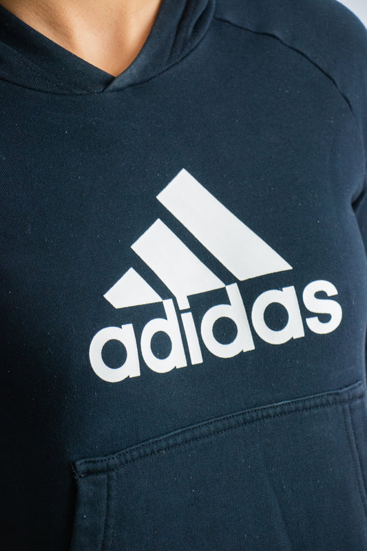 Adidas hoodie basic zwart