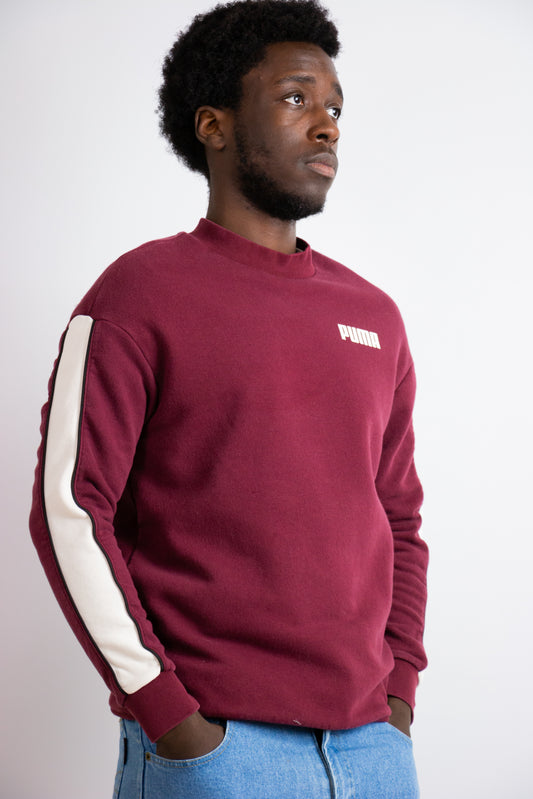 Puma sweater donkerrood