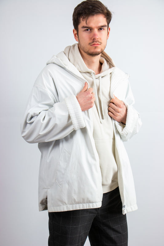 Dubbelzijdige Joop jas wit