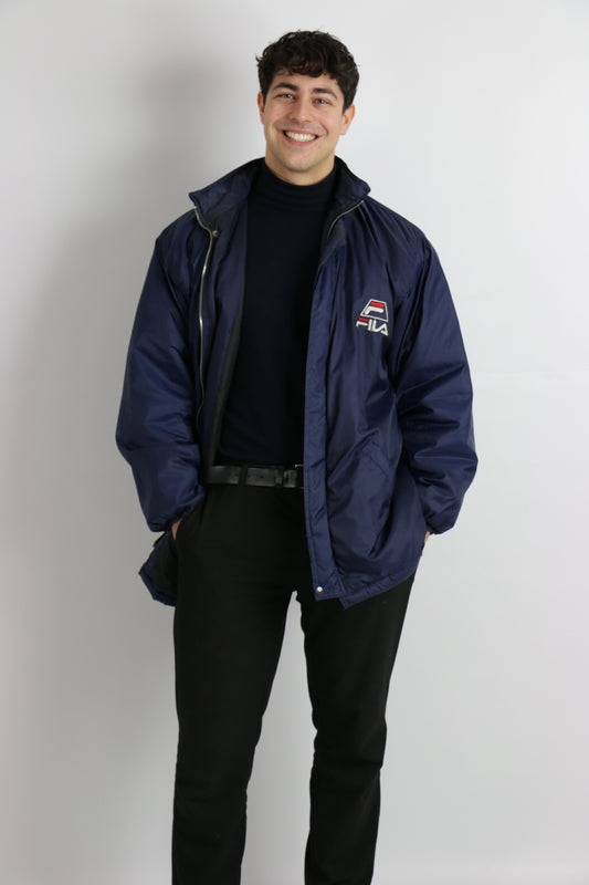 Fila donkerblauwe jas